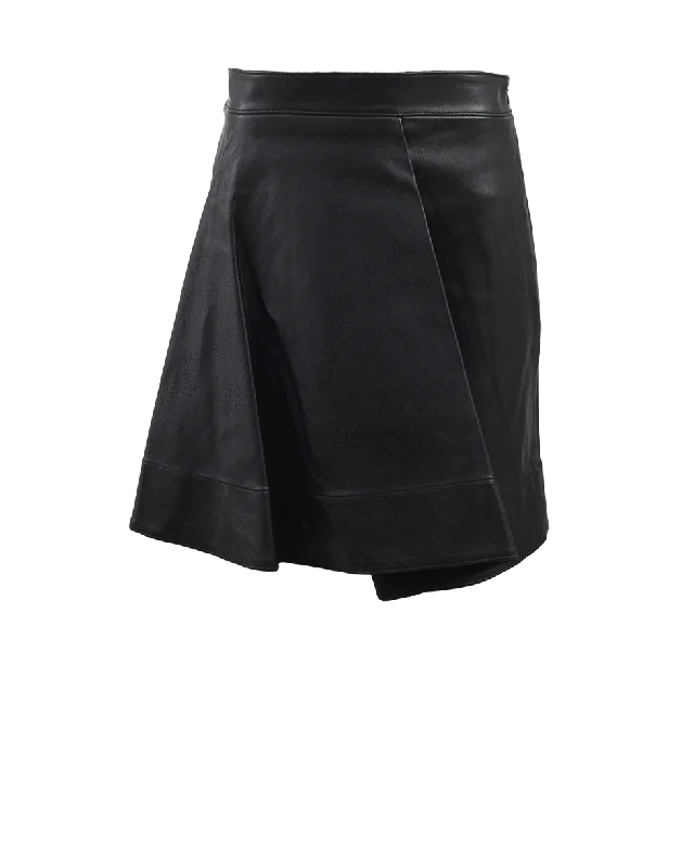 Designer skirts for luxury fashion flair -Rounded Fold Skirt