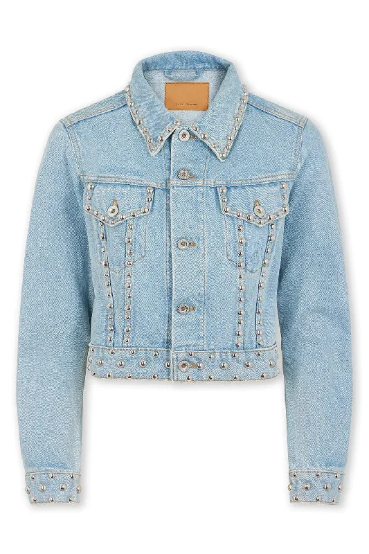 Zip-Up Jackets for Convenience -Denim Jacket