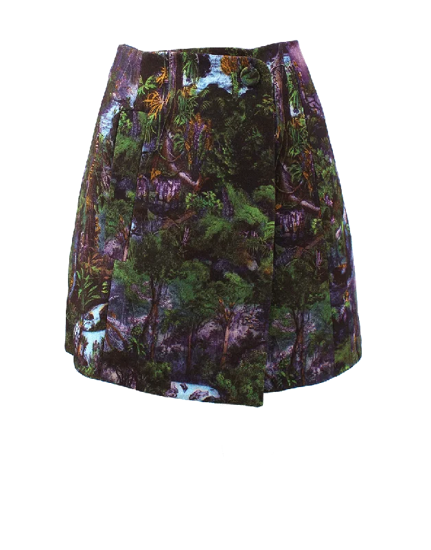 Soft cotton skirts for cozy comfort -Printed Full Skirt