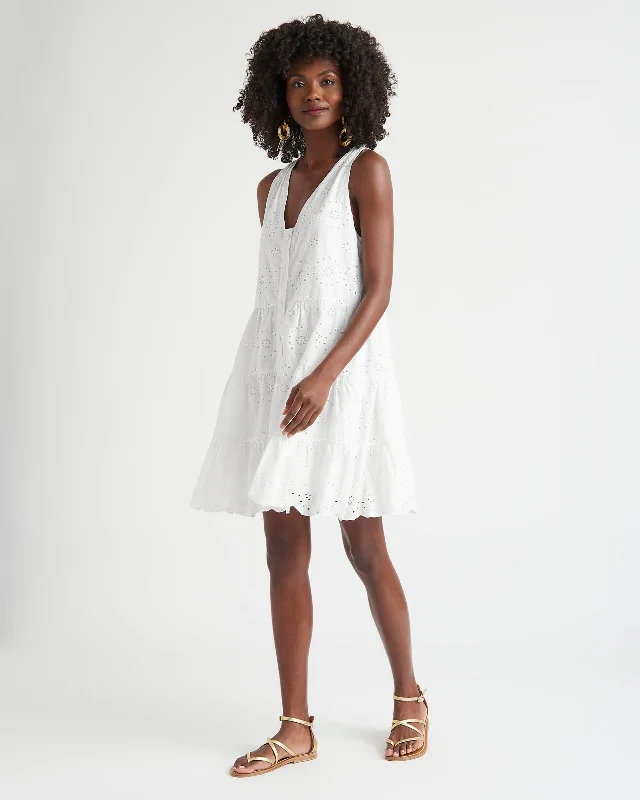 A-line Dresses for Flattering -Birdie Eyelet Dress