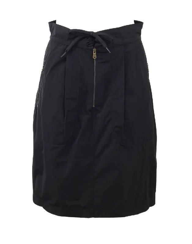 Luxury skirts with elegant silk sheen -Sport Tie Skirt