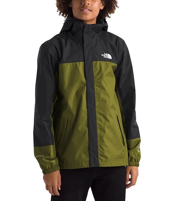 Cycling Jackets for Bike Rides -Boys' Antora Rain Jacket - Forest Olive