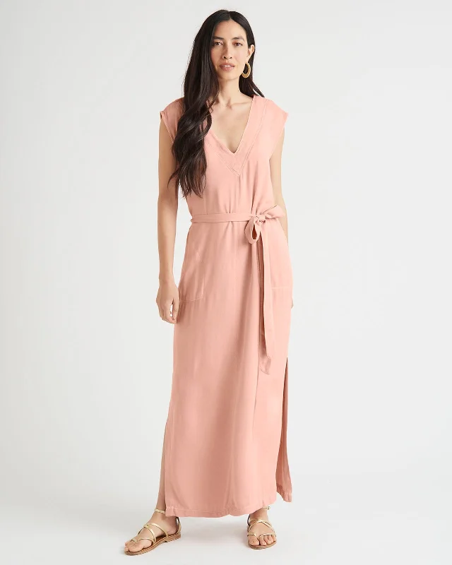 Brown Dresses for Earthy -Evian Maxi Dress