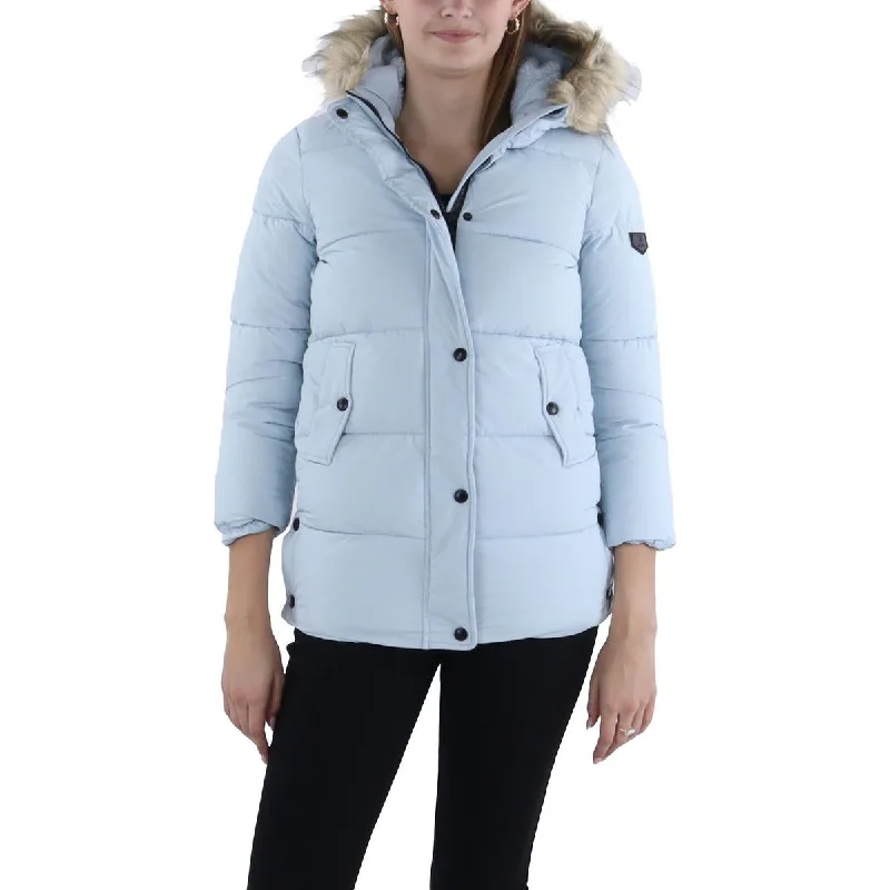 Father's Day Jackets for Present -Sam Edelman Womens Quilted Cold Weather Puffer Jacket