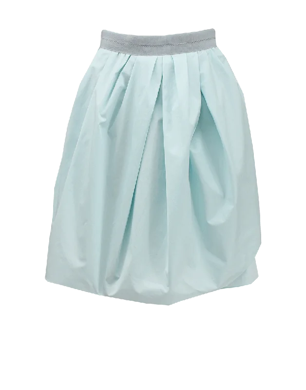 Luxury skirts with shimmering sequin details -Cotton Full Skirt