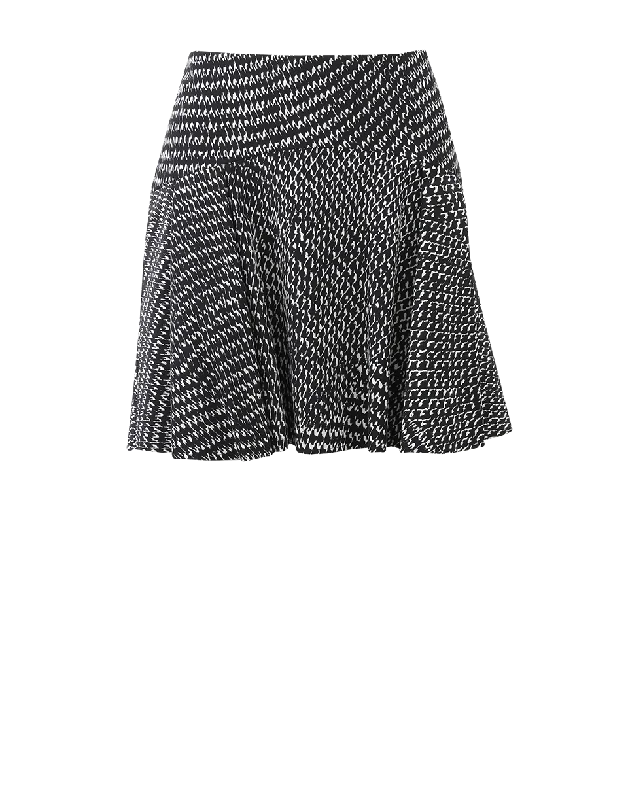 Wrap skirts for easy adjustable fit -Whitley Fit And Flare Skirt