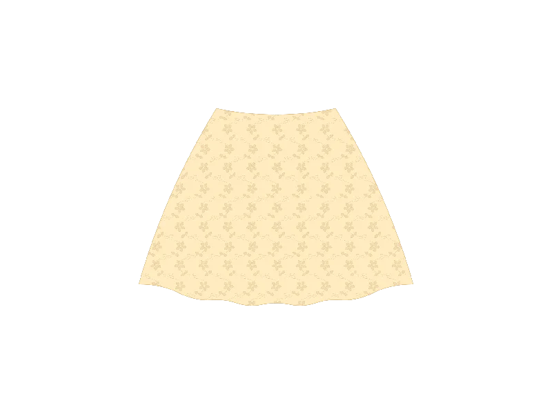 A-line skirts for flattering timeless silhouettes -Creme Eyelet Lace Mini Skirt