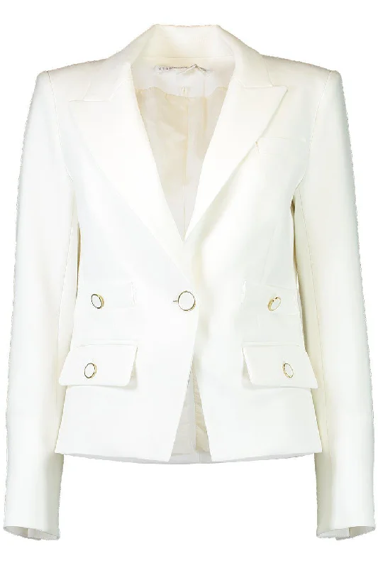 Recycled Jackets for Green -Roya Dickey Jacket - Off White