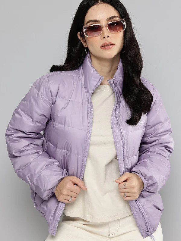 Designer Jackets for Luxury -Women's Solid Purple Jacket