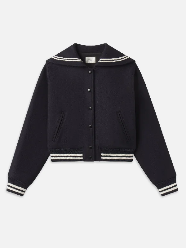 Anniversary Jackets for Special -The Varsity Jacket -- Navy Multi