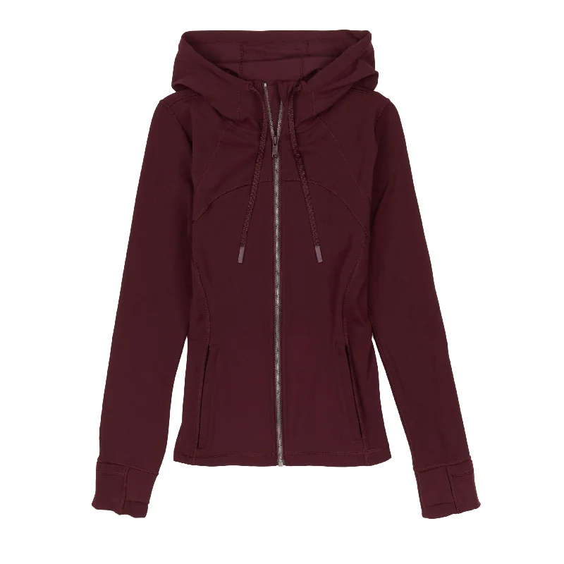 Solid Color Jackets for Simple -Hooded Define Jacket - Resale