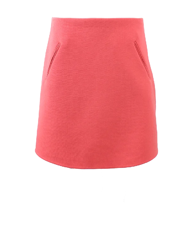 Ruffled skirts for feminine playful charm -A-Line Mini Skirt