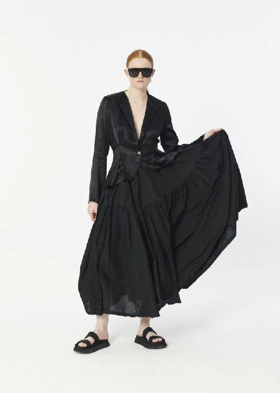 Evening Dresses for Formal Events -Muse by Another [Archive] Crinkled Smock Skirt