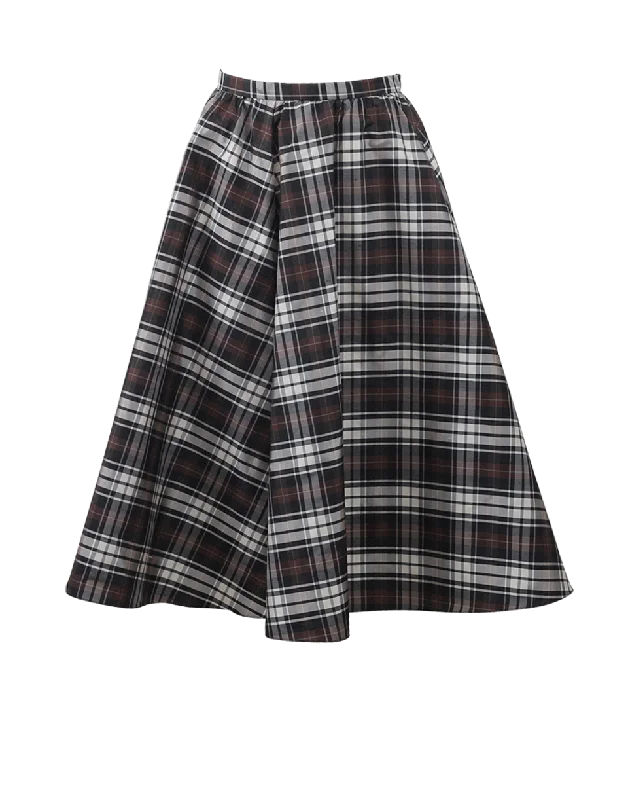 Classic skirts with simple clean lines -Madras Drindle Skirt