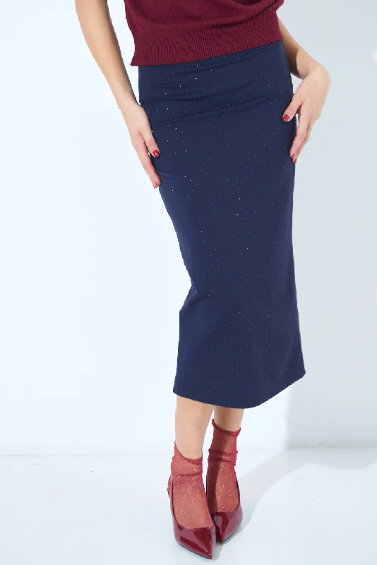 Linen Dresses for Breathable -Sparkle-detail pencil skirt wholesale