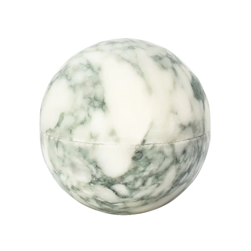 Beautiful necklaces and pendants with moonstone for an ethereal, mystical appearance-Bloom Marble Sphere Box - Medium