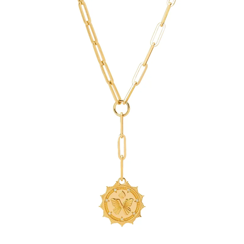 Beautiful necklaces and pendants with diamond halo settings for extra brilliance-Classic FOB Clip Chain - Reverie