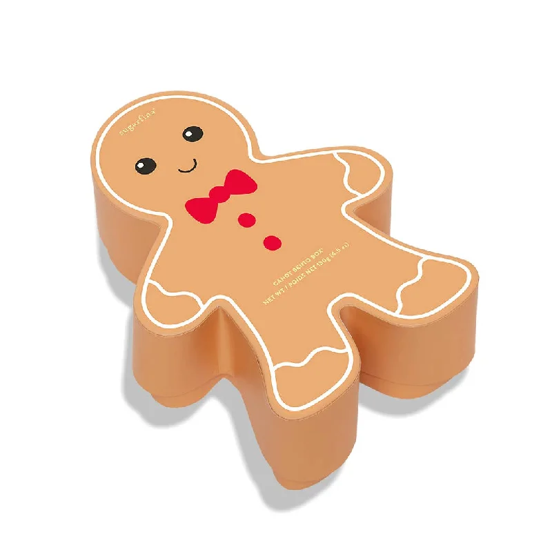 Beautiful necklaces and pendants with tree branch motifs for a nature-inspired design-Gingerbread Man Bento Box