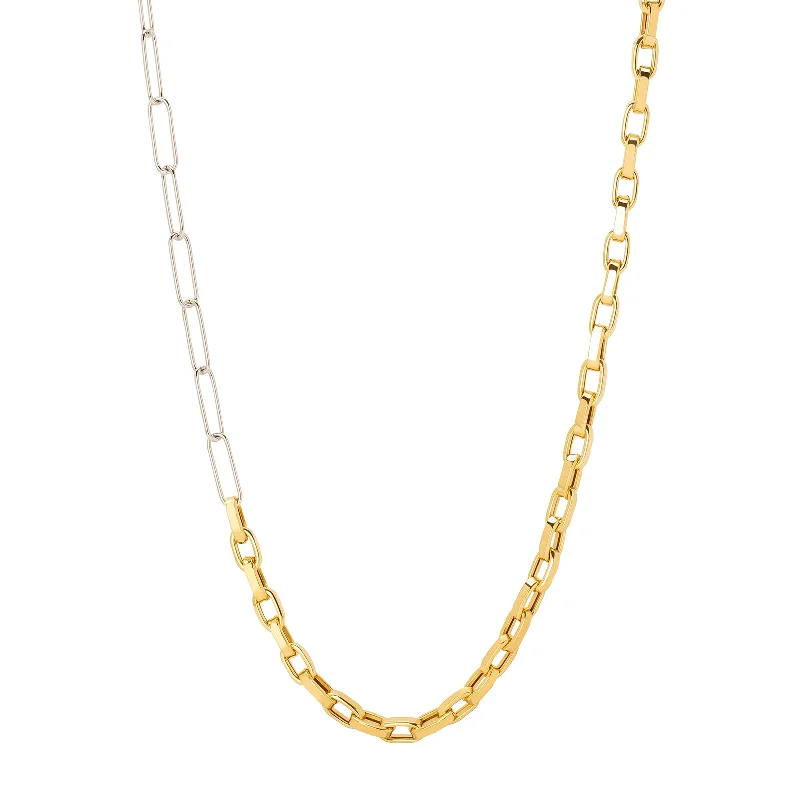 Best necklaces and pendants with matching earrings for a coordinated, elegant look-Classic Duo Chain II - 20"