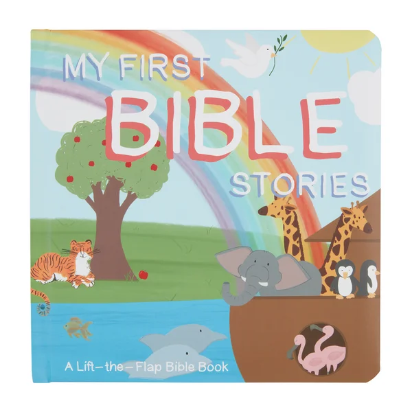 Best necklaces and pendants with intricate beadwork for a bohemian-inspired look-Mud Pie | My First Bible Stories Book