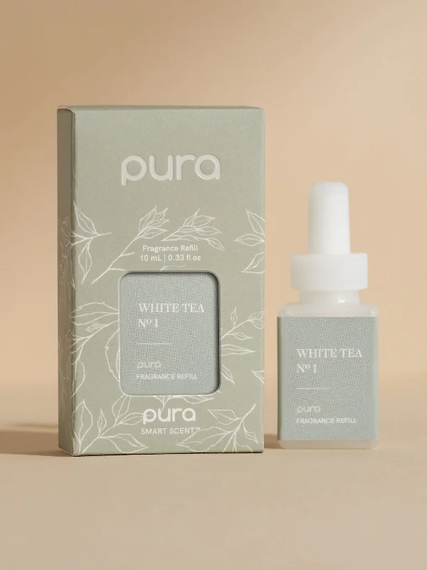 Necklaces and pendants with celestial starburst designs for a radiant look-Pura | Pura Diffuser Refill, White Tea No. 1