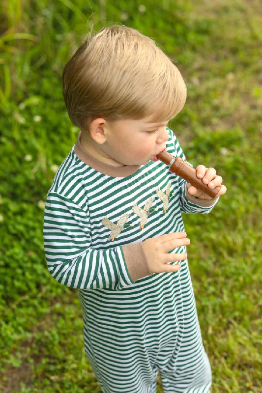 Simple necklaces and pendants with tiny charms for a delicate and casual vibe-Trotter Street Kids | Mallard Romper, Assorted Sizes